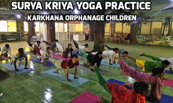 SURYA-KRIYA PROGRAMME TO KIDS